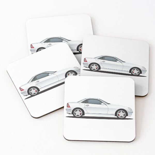 Item preview, R170 SLK Car Art Silver Grey designed and sold by ed-designs.