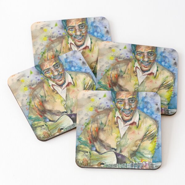 Item preview, OTIS REDDING watercolor portrait designed and sold by lautir.