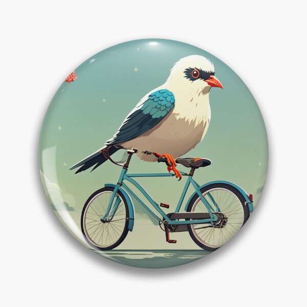Item preview, BIRDS & BICYCLE designed and sold by AmazingBackDrop.