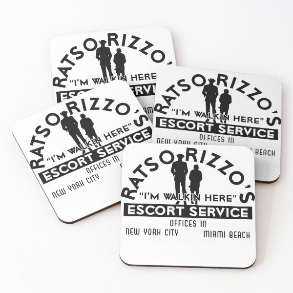 Item preview, Ratso Rizzo's, "I'm walkin here" Escort Service designed and sold by segrob.