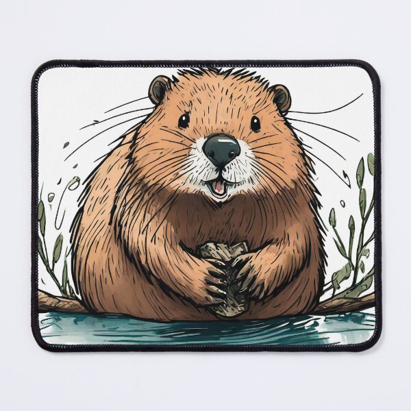 Item preview, beaver designed and sold by TBMdesigns.