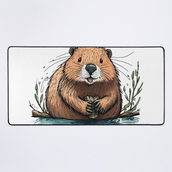 Item preview, beaver designed and sold by TBMdesigns.