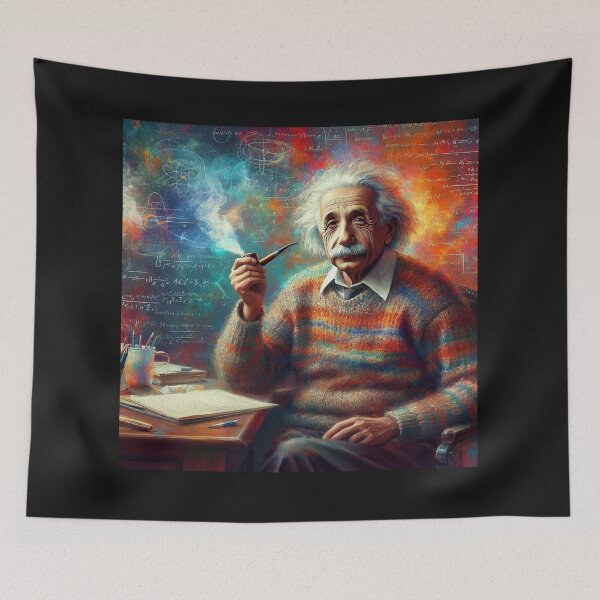 Item preview,   Albert Einstein designed and sold by sevenmountains.