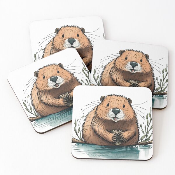 Item preview, beaver designed and sold by TBMdesigns.