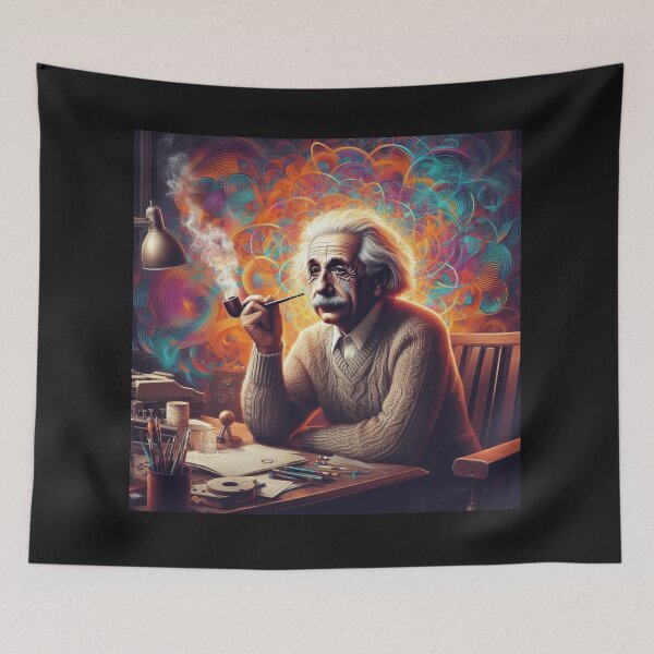 Item preview,  Albert Einstein designed and sold by sevenmountains.