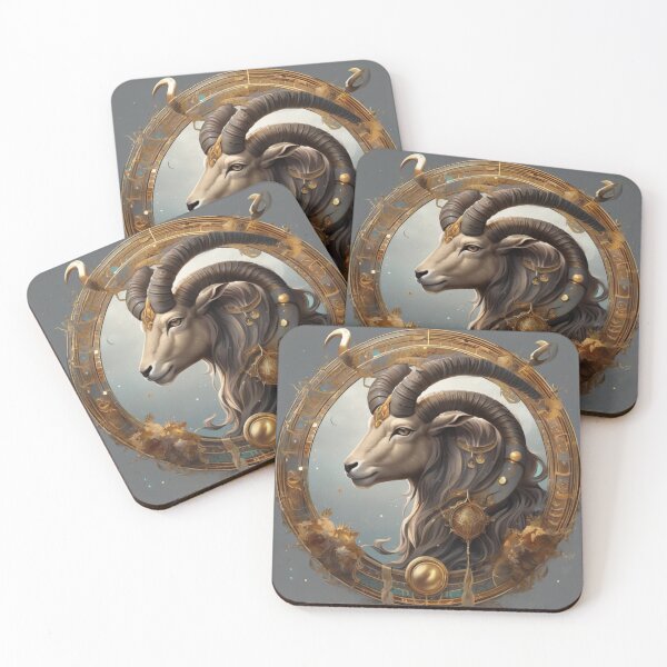 Item preview, Capricorn, Zodiac Sign illustration designed and sold by ZodiBlend.