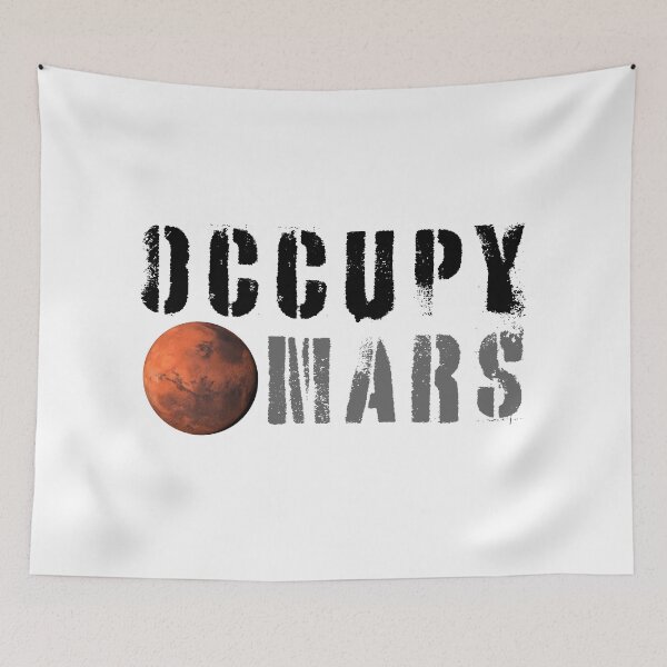 Item preview, Occupy Mars designed and sold by Angry Swan Designs.