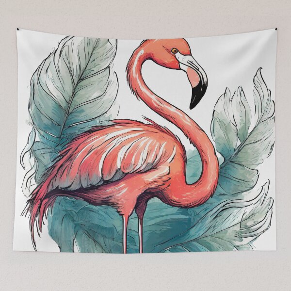 Item preview, flamingo designed and sold by TBMdesigns.