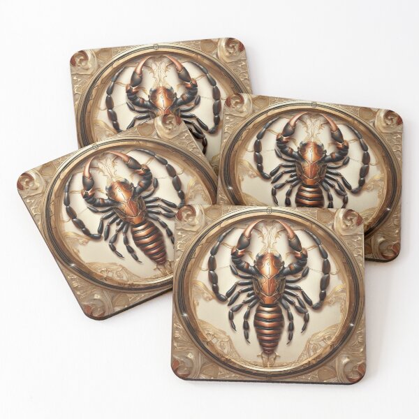 Item preview, Scorpio, Zodiac Sign illustration designed and sold by ZodiBlend.