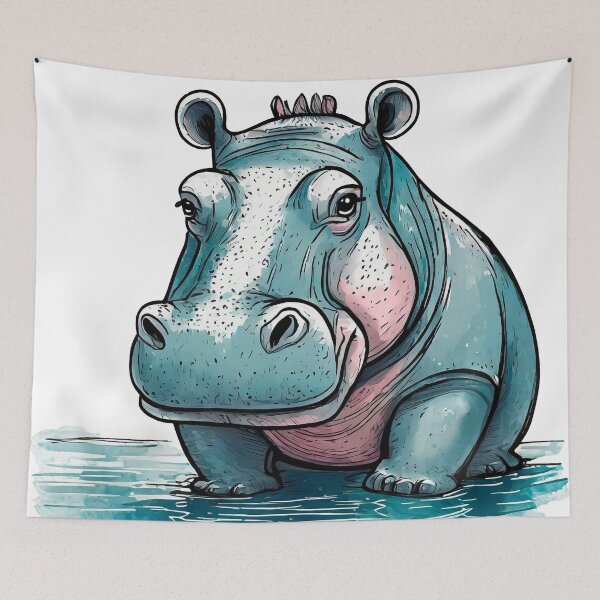 Item preview, Hippo designed and sold by TBMdesigns.
