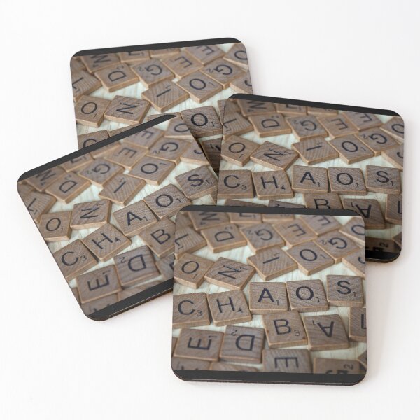 Item preview, Scrabble Tiles Chaos designed and sold by AmberRoseWrites.