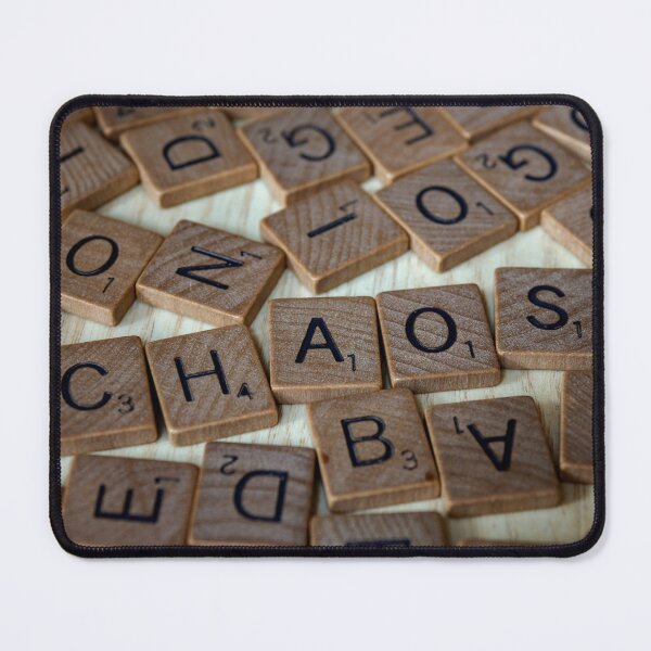 Item preview, Scrabble Tiles Chaos designed and sold by AmberRoseWrites.