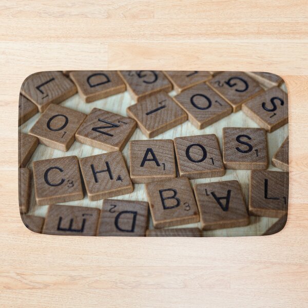 Item preview, Scrabble Tiles Chaos designed and sold by AmberRoseWrites.