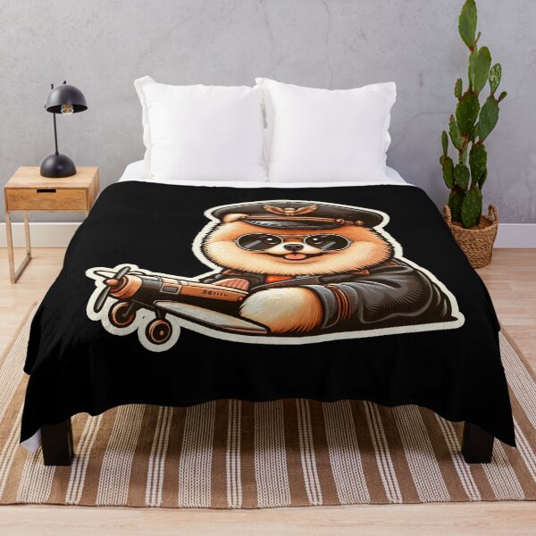 Item preview, Pomeranian Pilot designed and sold by ThisDress.