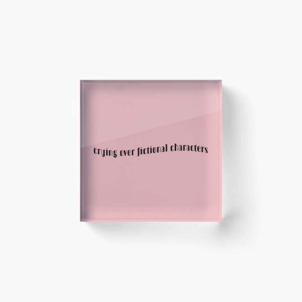 Item preview, Fandom | Sad books and movies | Crying over fictional characters designed and sold by ArtistryWhims.
