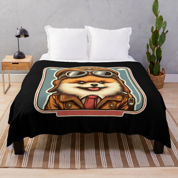 Item preview, Pomeranian Pilot designed and sold by ThisDress.
