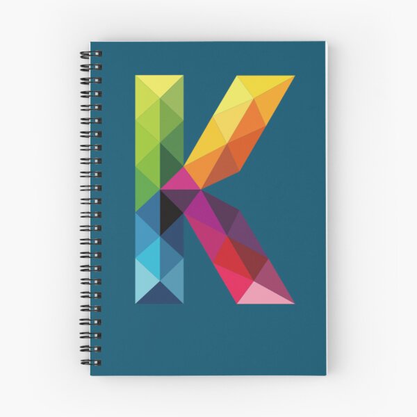 Item preview, Rainbow Letter K designed and sold by Tripp Art Studio.