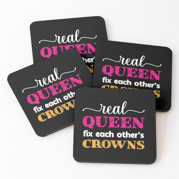 Item preview, real queen fix each other's crowns designed and sold by AnaLuzdesign.