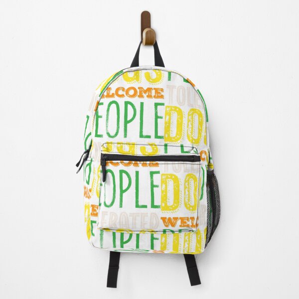 Item preview, dogs welcome people tolerated designed and sold by Anastasiia Lang.