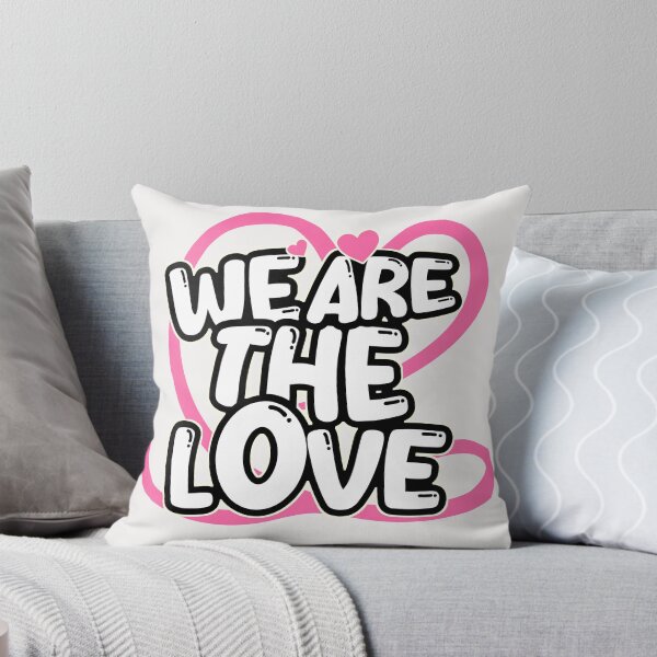 Item preview, We Are The Love: Bold Contrast & Unity in Black, White, and Red designed and sold by SplashTastic.