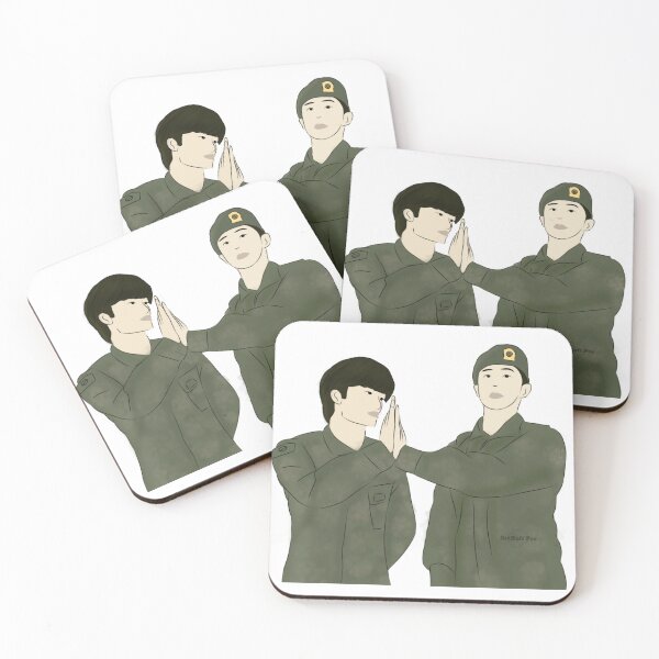 Item preview, D.P 2 Netflix Korean Drama designed and sold by ArtRaftPro.