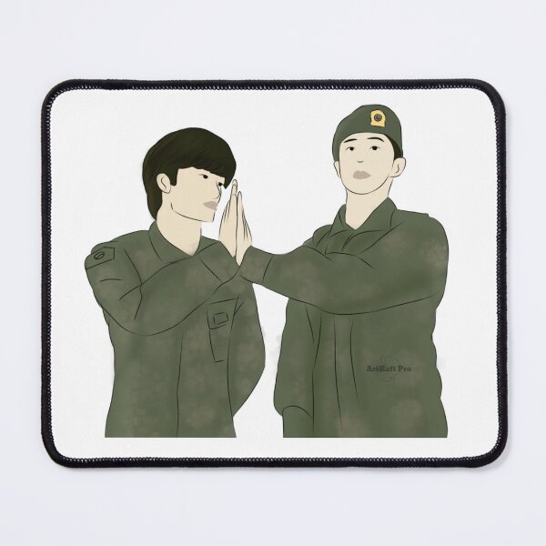 Item preview, D.P 2 Netflix Korean Drama designed and sold by ArtRaftPro.