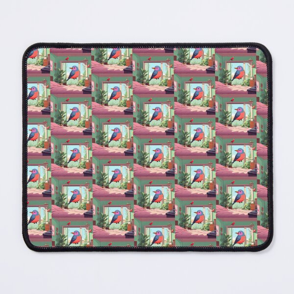 Item preview, BIRDS IN A BADROOM designed and sold by AmazingBackDrop.