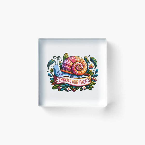Item preview, Embrace Your Pace designed and sold by PictoParade.