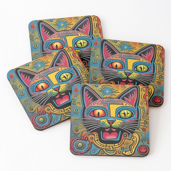 Item preview, FUNNY CAT ART designed and sold by Owl-o-the-wisp.