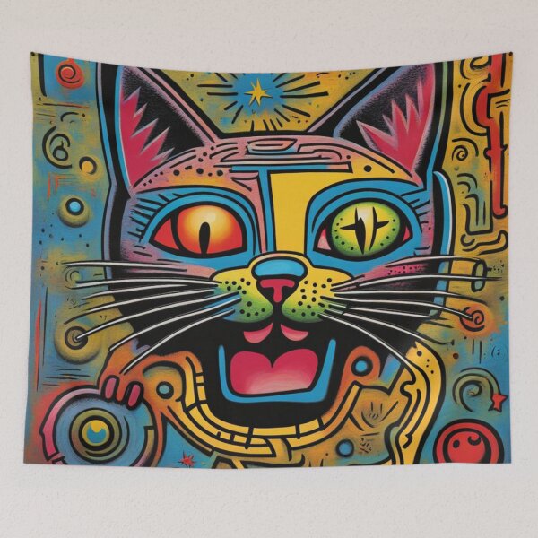 Item preview, FUNNY CAT ART designed and sold by Owl-o-the-wisp.