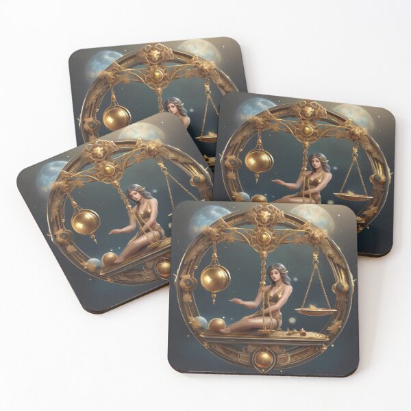 Item preview, Libra, Zodiac Sign illustration designed and sold by ZodiBlend.