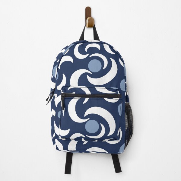 Item preview, Geometrical dark blue pattern designed and sold by ksillustrationart.