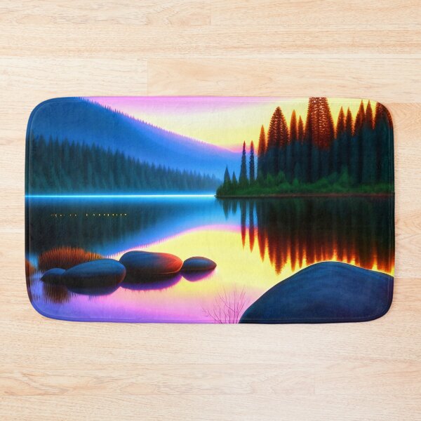 Item preview, Cedarwood Lake Concept Art - Galaxy, Sunset designed and sold by AmberRoseWrites.