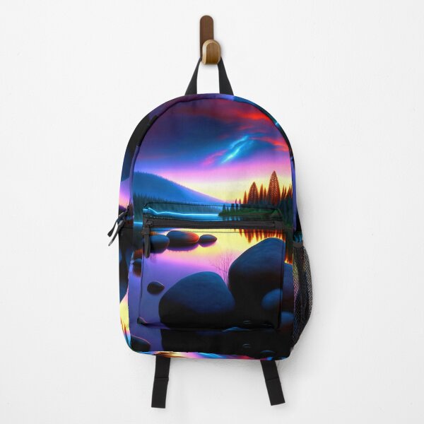 Item preview, Cedarwood Lake Concept Art - Galaxy, Sunset designed and sold by AmberRoseWrites.