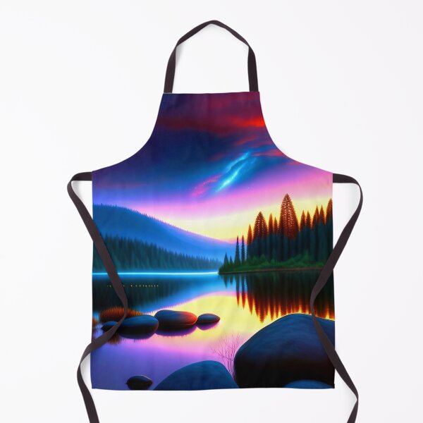 Item preview, Cedarwood Lake Concept Art - Galaxy, Sunset designed and sold by AmberRoseWrites.