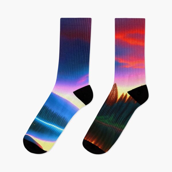 Item preview, Cedarwood Lake Concept Art - Galaxy, Sunset designed and sold by AmberRoseWrites.