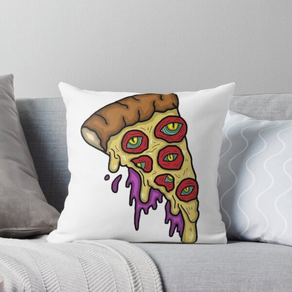 Item preview, Slice pizza with eyes  designed and sold by Aiyinyangart.