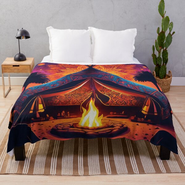 Item preview, Peyote Sweat Lodge Camping Sunset Teepee designed and sold by Freshestgoods.