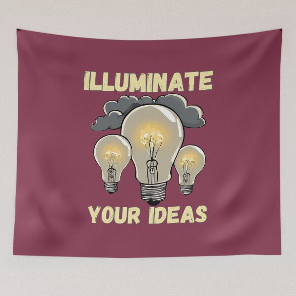 Item preview, Illuminate Your Ideas. designed and sold by KrisDry.