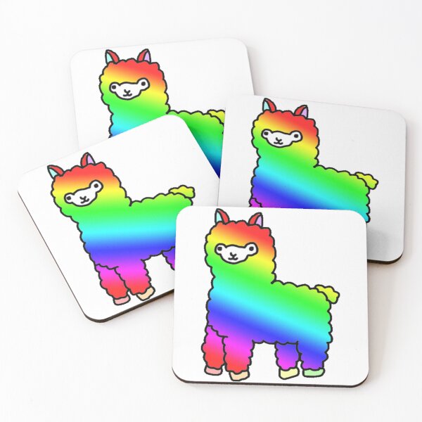 Item preview, Rainbow Alpaca designed and sold by EpicAlpaca.