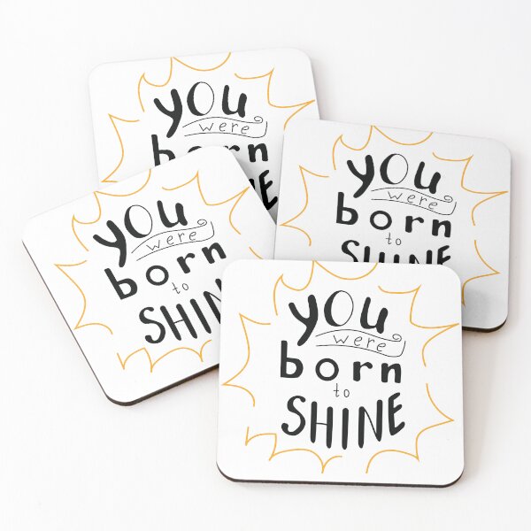 Item preview, You Were born to Shine designed and sold by Funky  Fibers.