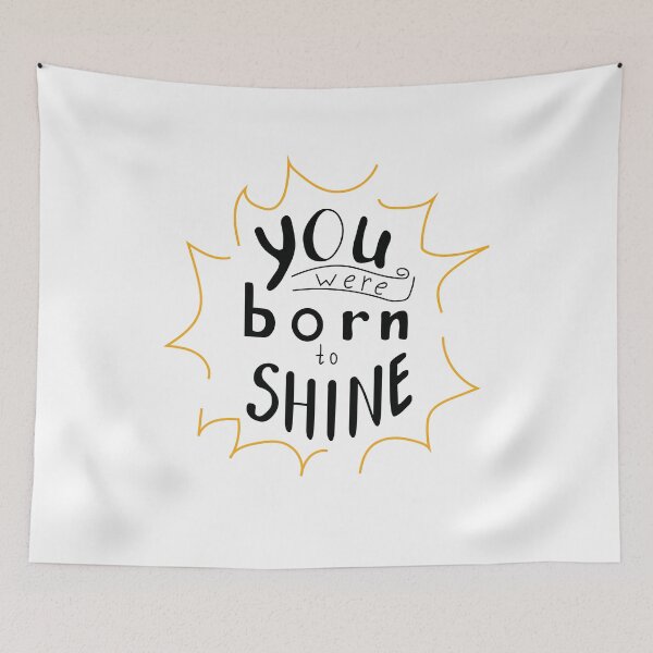 Item preview, You Were born to Shine designed and sold by Funky  Fibers.