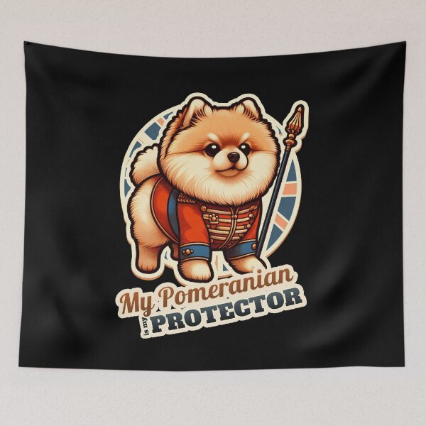 Item preview, Pomeranian King's Queen's guard designed and sold by ThisDress.