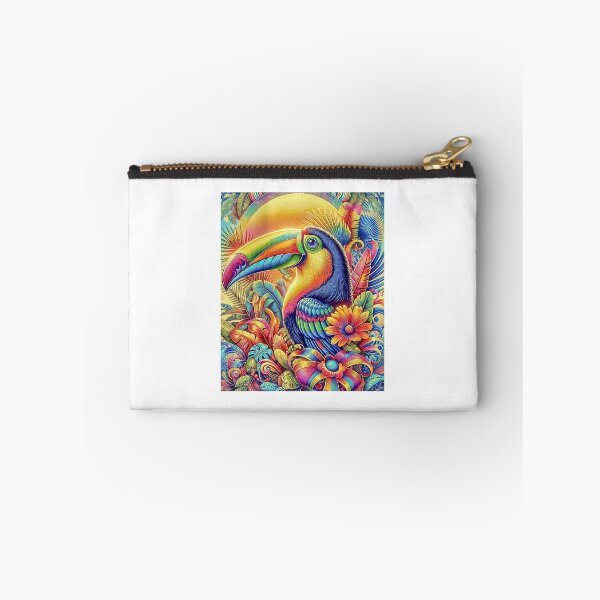Item preview, Vibrant Tapestry Toucan designed and sold by DreamAlongArt.