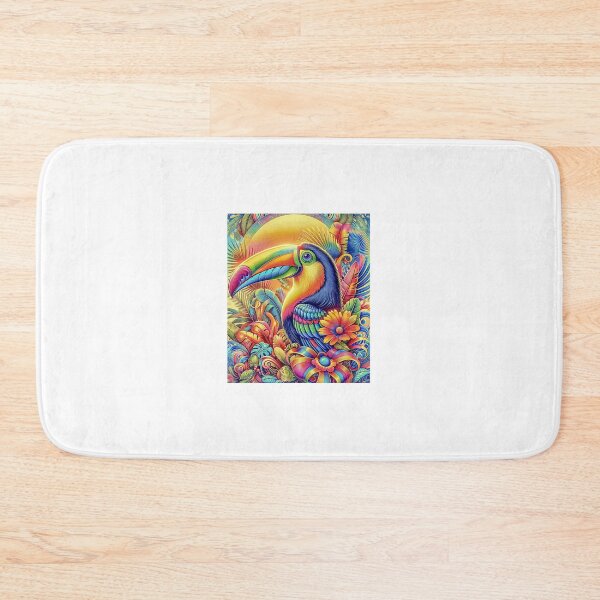 Item preview, Vibrant Tapestry Toucan designed and sold by DreamAlongArt.