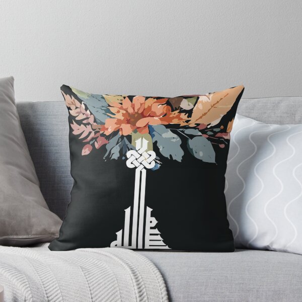 Item preview, Bismillah - Muslim home decor, Islamic poster, wall art, black poster, In the name of God, Arabic design designed and sold by navitalidesign.
