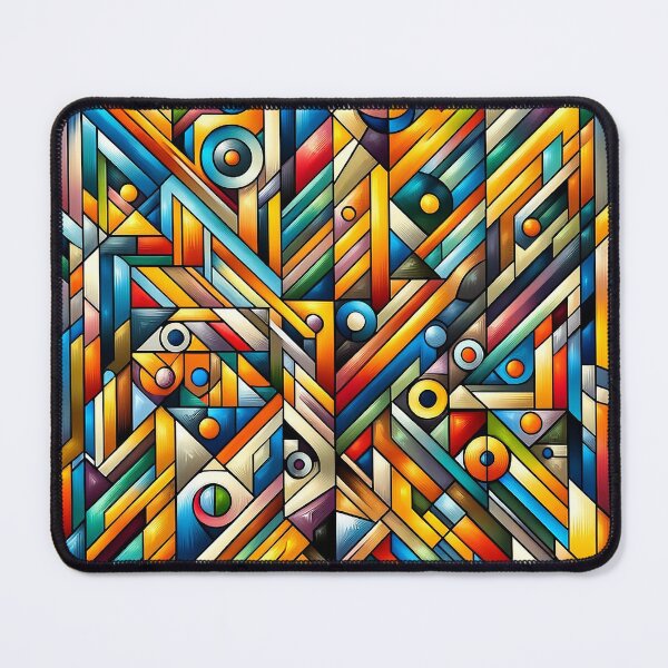 Item preview, Colorful Geometric Mosaic Summary designed and sold by johnnycreidy.