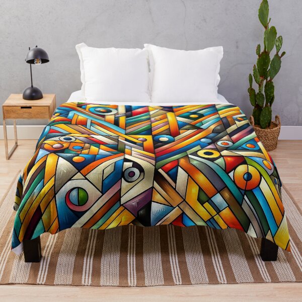 Item preview, Colorful Geometric Mosaic Summary designed and sold by johnnycreidy.