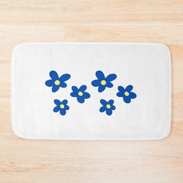 Item preview, Little Blue Flowers, flower doodle,i love flowers,flowers blooming designed and sold by Oeenlacha.