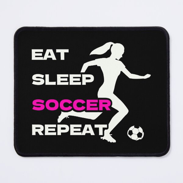 Item preview, Eat Sleep Soccer Repeat Women Soccer designed and sold by TKsTees.